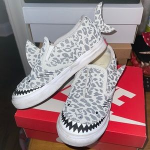 Reptile shark camo vans